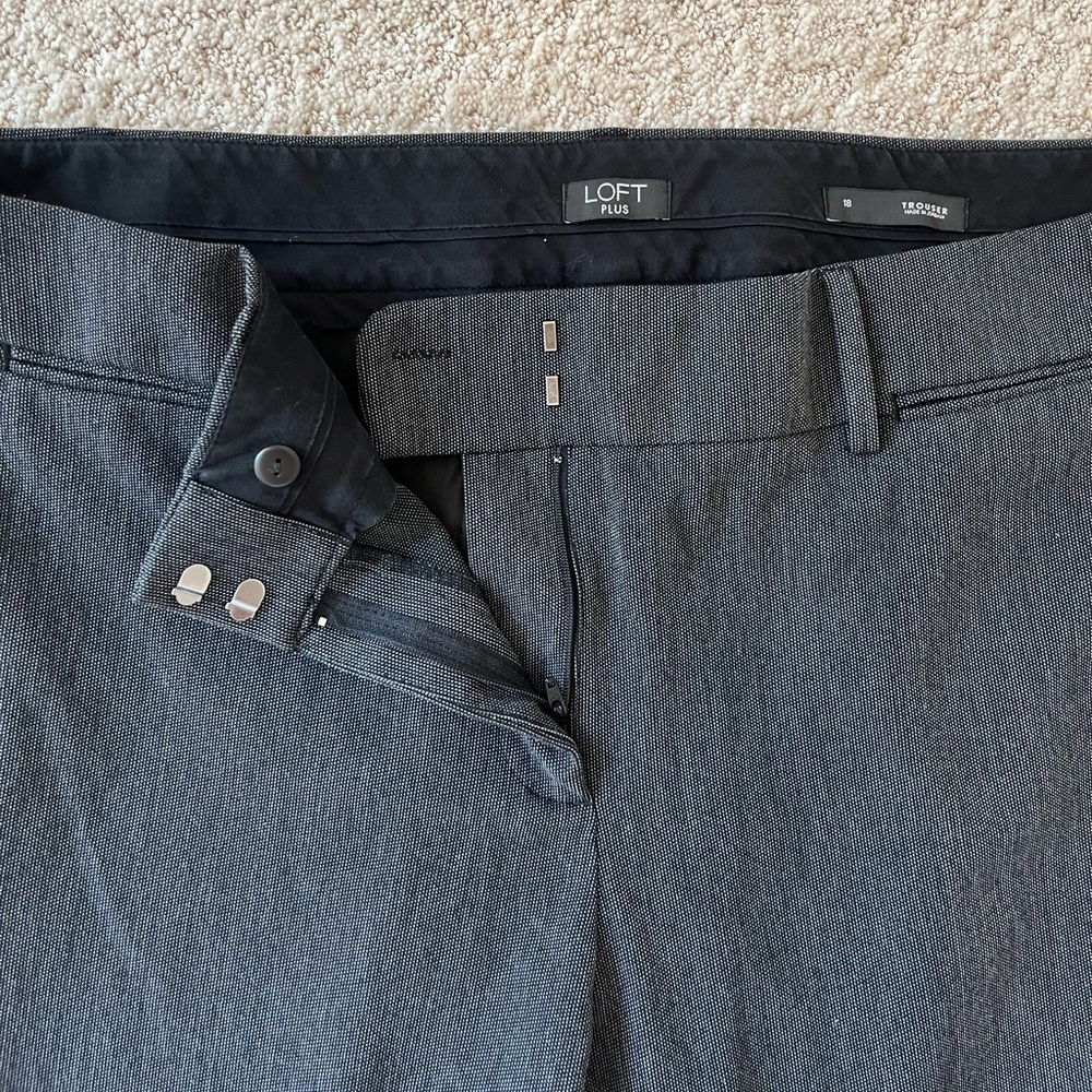 Loft Plus Wide Leg Trouser Pant